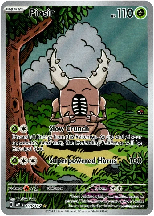 Producto - Pinsir - 168/167 - Twilight Masquerade - Holo