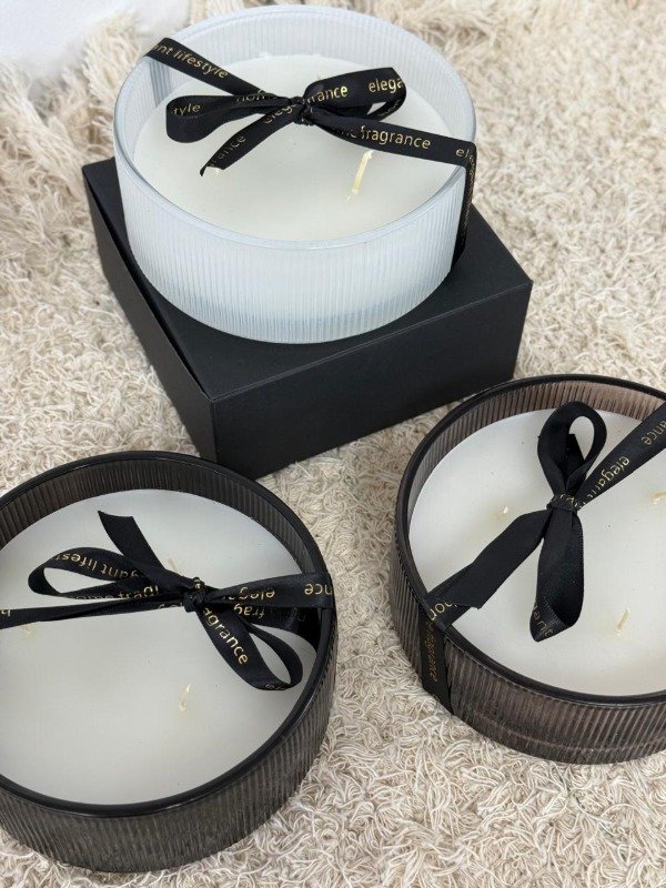 Producto - Vela Dusk frasco vidrio 12x6 cm - 5