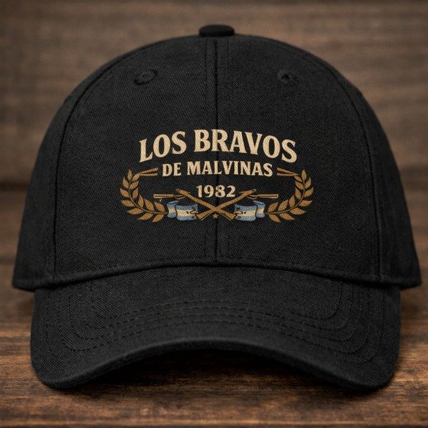 Producto - Gorra Gabardina Los Bravos de Malvinas