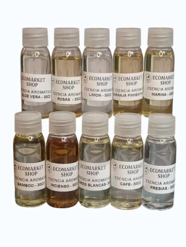 Producto - Esencias aromáticas puras 30Cc - Pack 10 unidades