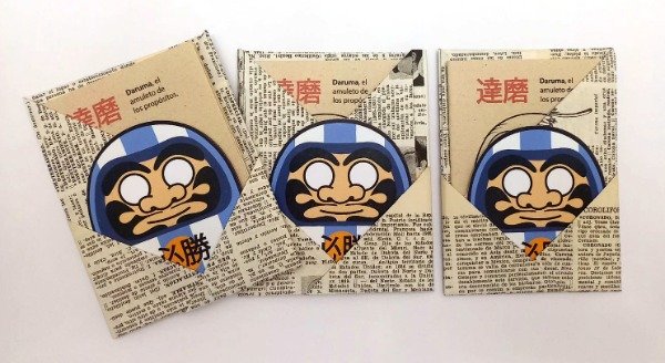 Producto - Daruma, el amuleto de los propósitos  x 3