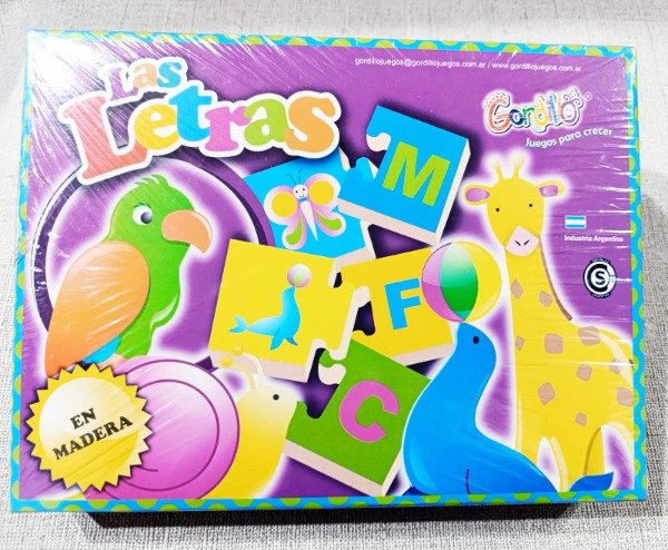 Producto - Las Letras - Asociacion de Imagen Animal y La letra