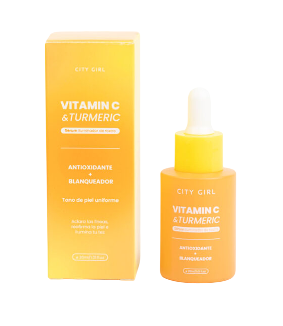 Producto - Sérum iluminador con vitamina C y cúrcuma City girl