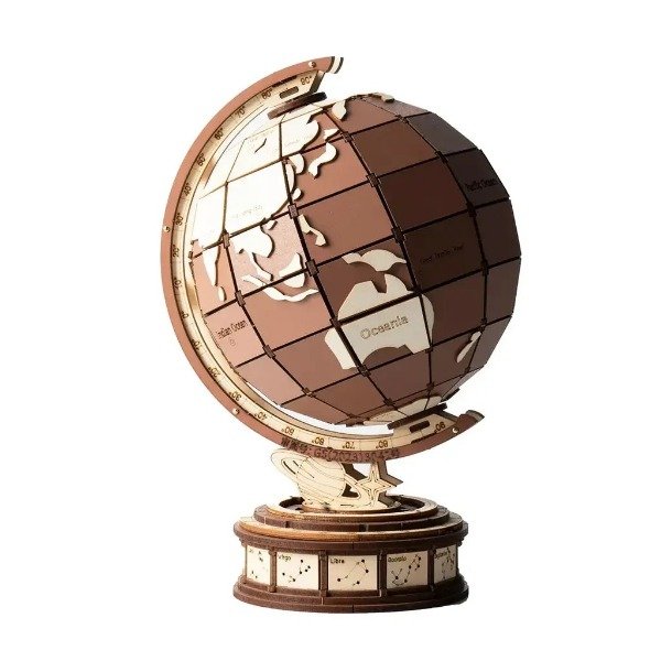 Producto - Robotime Rolife Globo Terráqueo (Global Wonders) TGM01