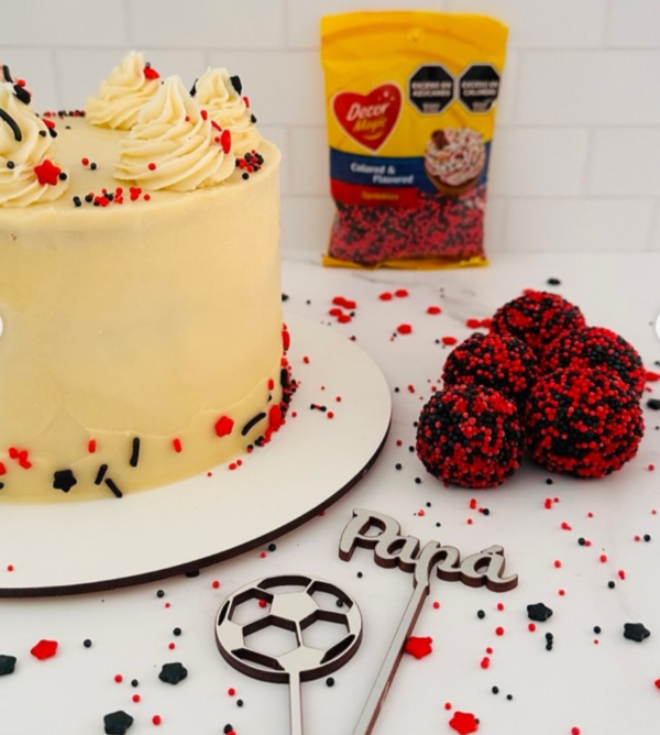 Producto - Sprinkles estrella Newell's old boys o colon 50grs decormagic