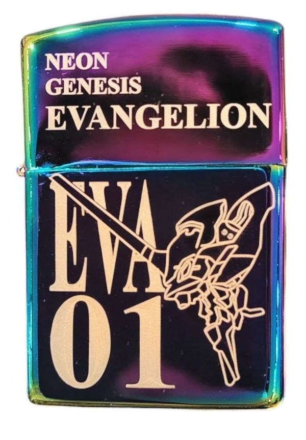 Producto - ENCENDEDOR RECARGABLE A BENCINA EVANGELION EVA 01 NERV