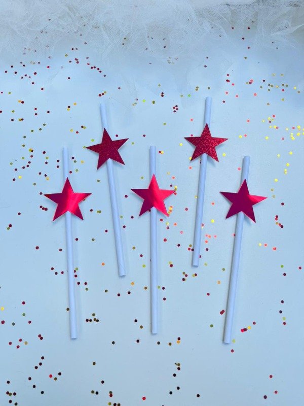 Producto - SORBETES ESTRELLA ROJO X 10