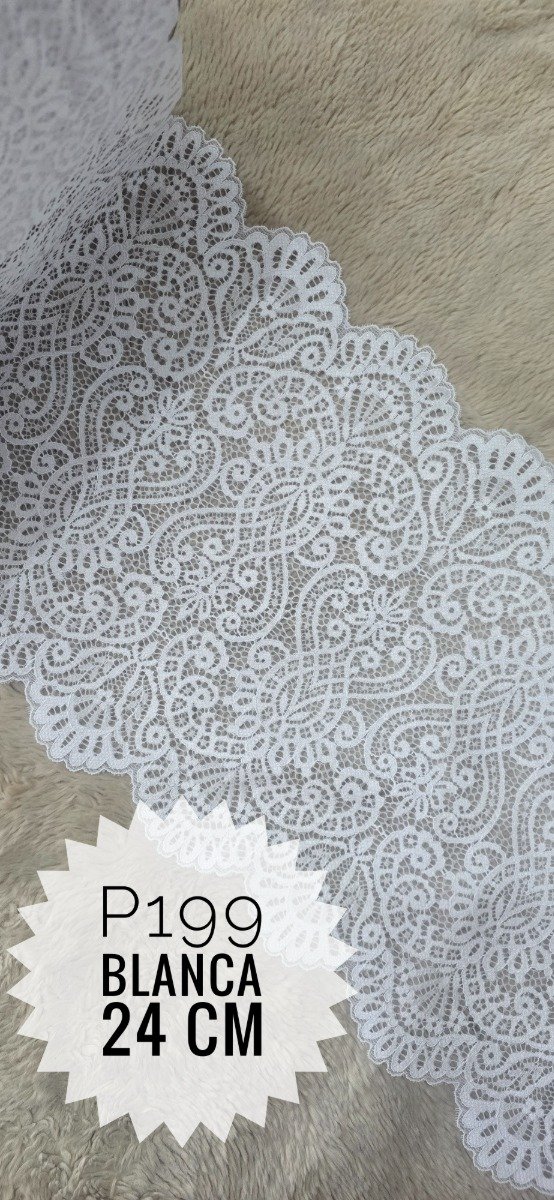 Producto - P199 PUNTILLA BLANCA 24 cm