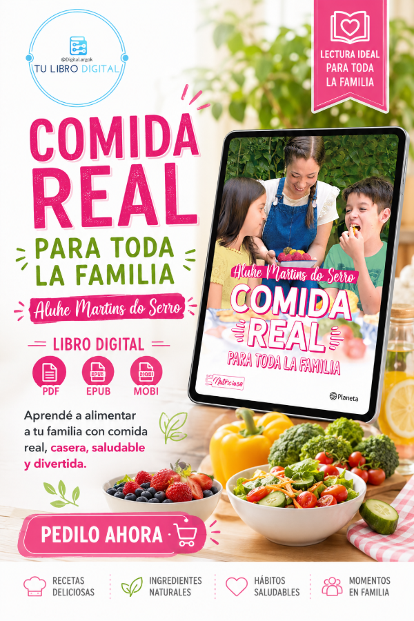 Producto - COMIDA REAL PARA TODA LA FAMILIA  De Aluhe Martins do Serro
