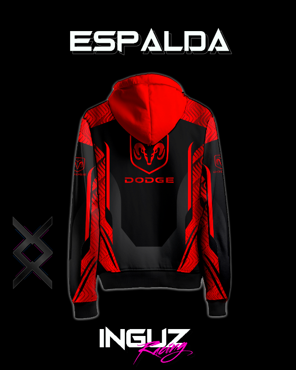 Producto - CAMPERA DODGE ROJA - 2