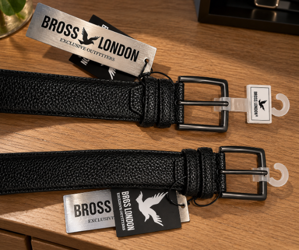 Producto - CINTURON BROSS LONDON TEXTURADO/LISO SURTIDO 120 CM
