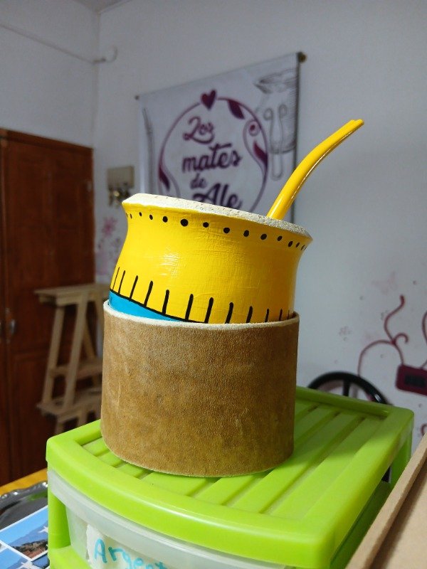 Producto - Mate de calabaza "TRIADA" - 1