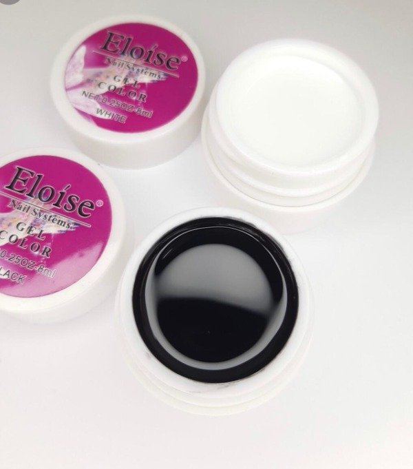 Producto - gel paint eloise negro