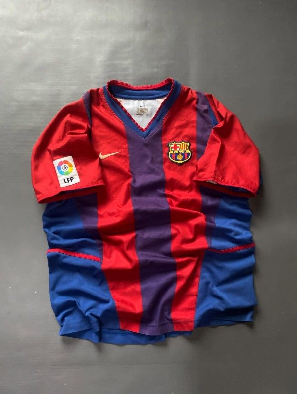 Producto - Camiseta titular FC Barcelona 2002 Dorsal #10 Riquelme
