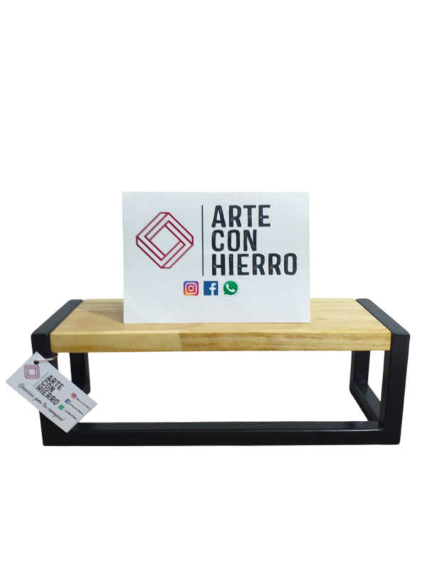 Producto - ESTANTE FLOTANTE HIERRO CUADRADO