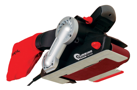 Producto - Lijadora de banda Skil 7640 negra y roja 900W 230V-240V