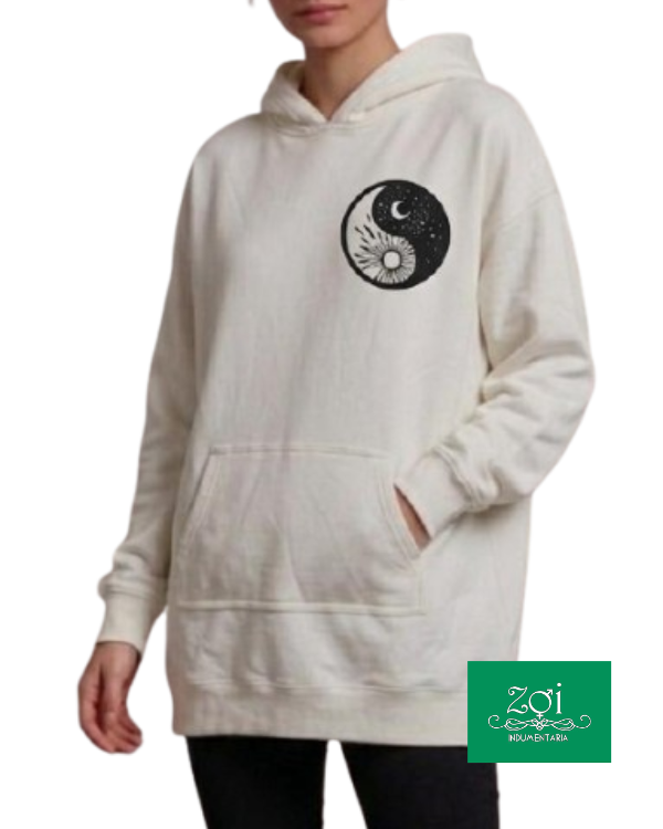 Producto - MAXI BUZO YIN YANG