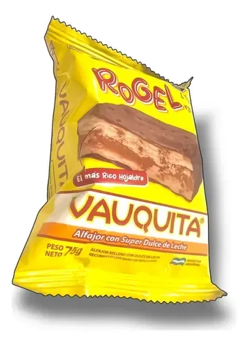 Producto - ALFAJOR VAUQUITA ROGEL X75G