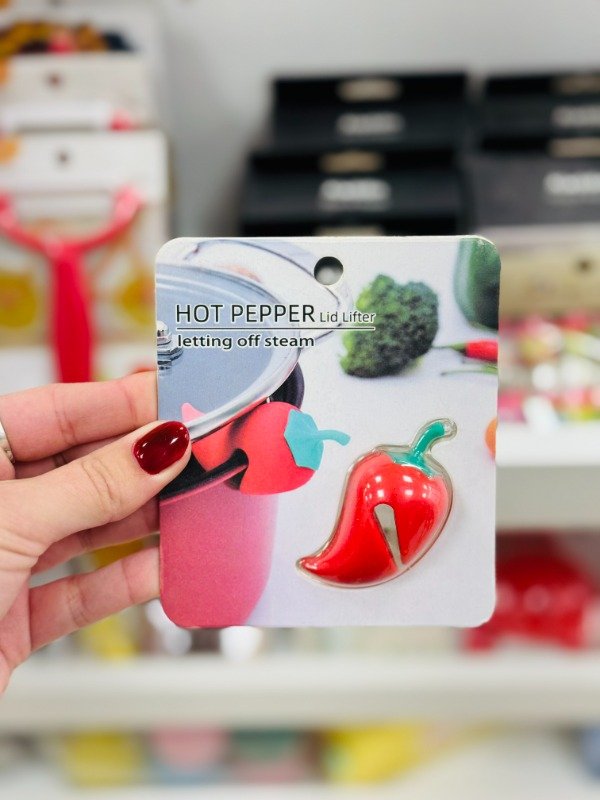 Producto - Separador de tapa y olla en forma de pimiento