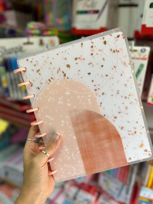 Producto - Cuaderno Inteligente Happy Planner 18x24 60 hjs - Piedra Rosa