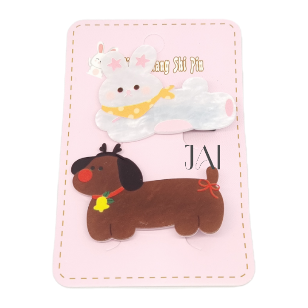 Producto - Hebillas conejo y perrito reno