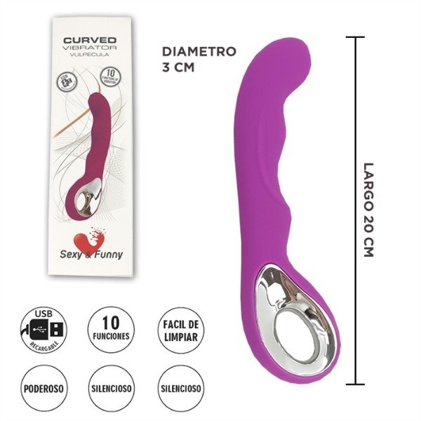 Producto - Vibrador Curved Purple