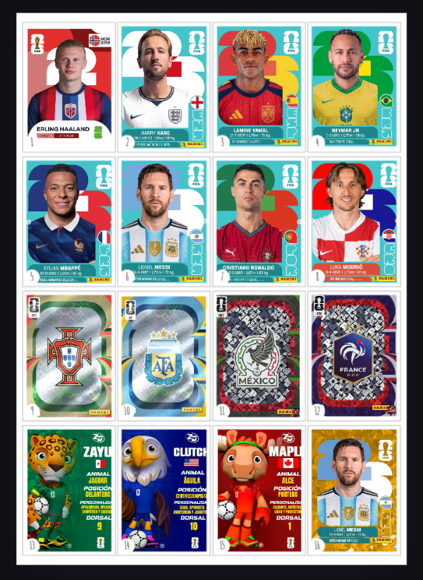 Producto - TODAS LAS FIGURITAS MUNDIAL 2026