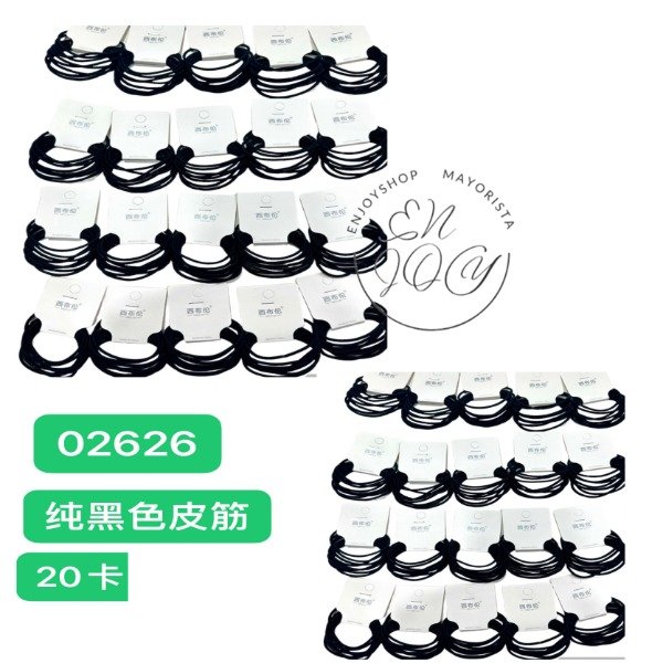 Producto - PACK X20 BLISTER COLITAS DE PELO ELASTICAS