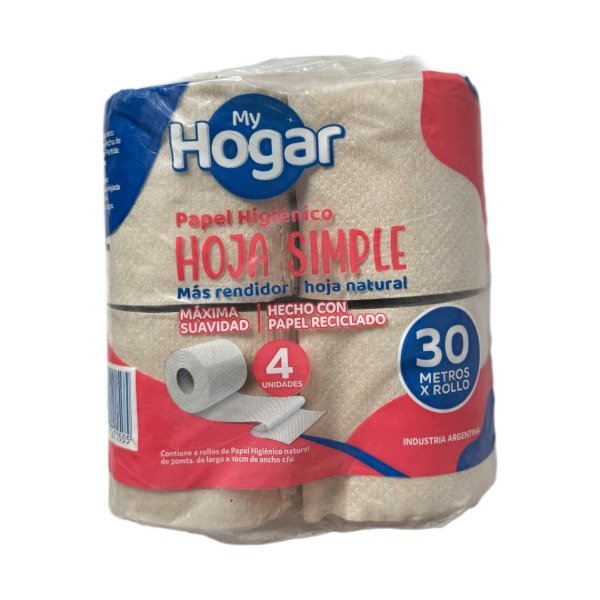 Producto - Papel Higiénico Natural  4 Rollos x 30 mts