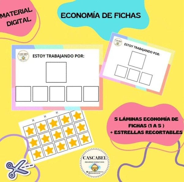 Producto - Economía de fichas- imprimible