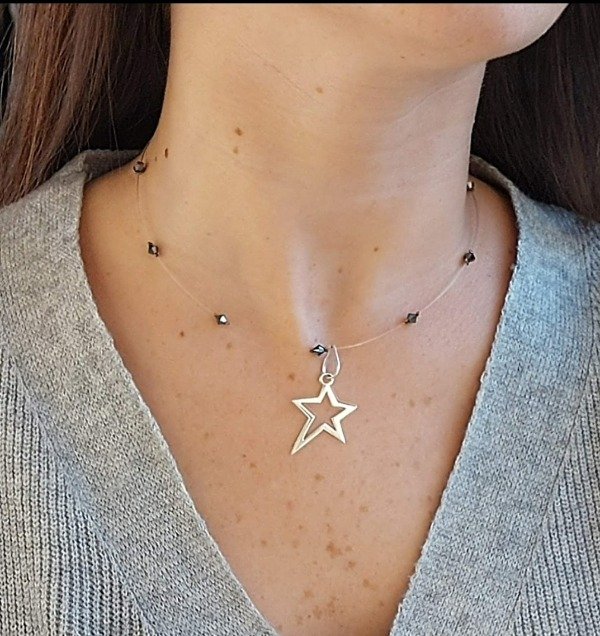 Producto - Dije estrella asimétrica