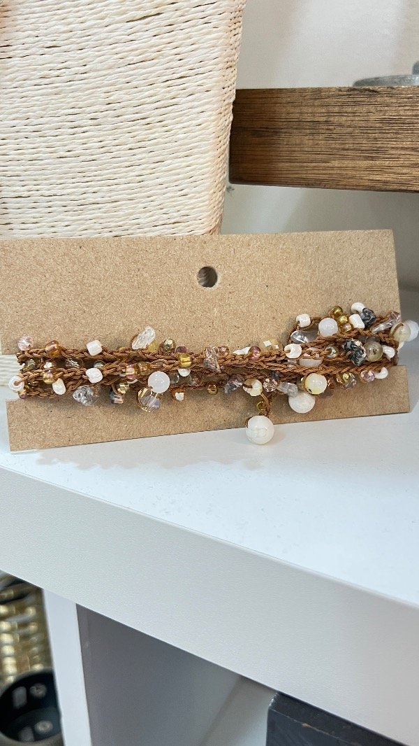 Producto - Collar Mil vueltas marrón