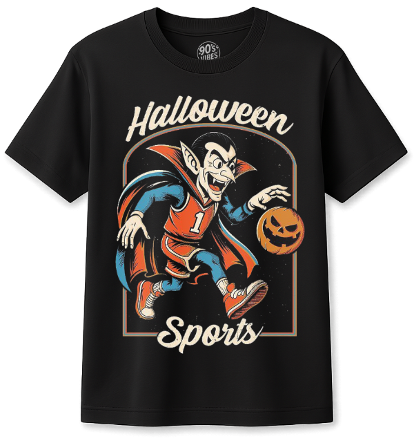 Producto - Remera Dracula Halloween Sport