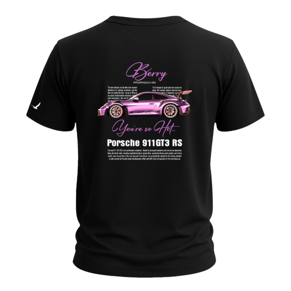 Producto - Remera Porsche 911 GT3 RS - Berry