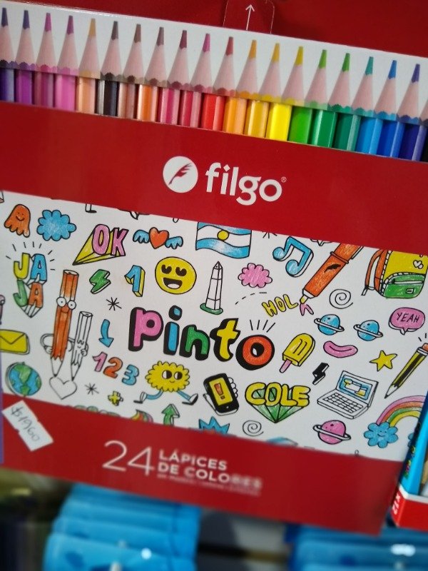 Producto - Lápices de colores Filgo x24
