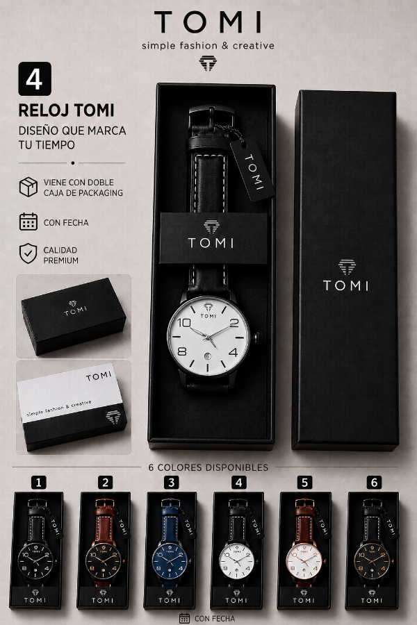 Producto - RELOJ TOMI PREMIUM - 3