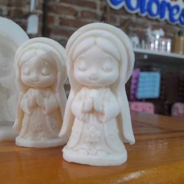 Producto - Molde virgen niña ( 1 por persona ) Industria nacional - 2