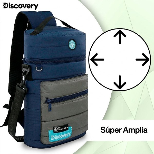 Producto - Matera Mochila y Morral Discovery 1.5L Color Negro - 7