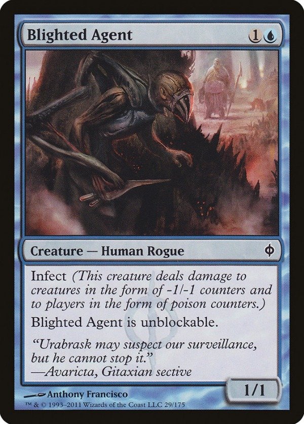 Producto - Blighted Agent  New Phyrexia