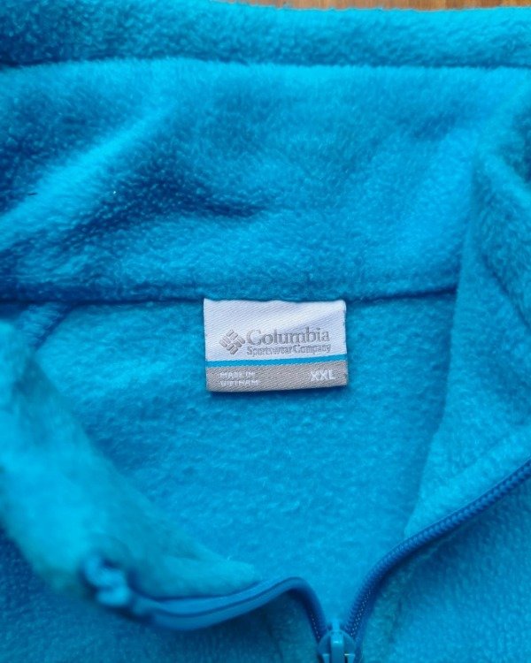 Producto - CAMPERA COLUMBIA POLAR CELESTE TALLE XXL - 4