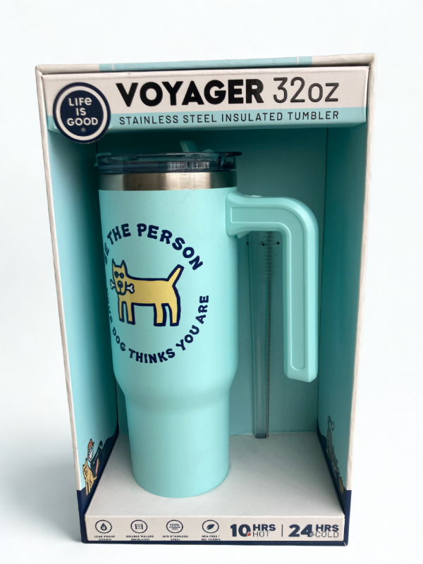 Producto - Life Is Good "Be the Person" Voyager Tumbler