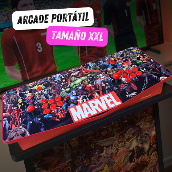 Producto - ARCADE PORTATIL TAMAÑO XXL CON SISTEMA CLASSIC
