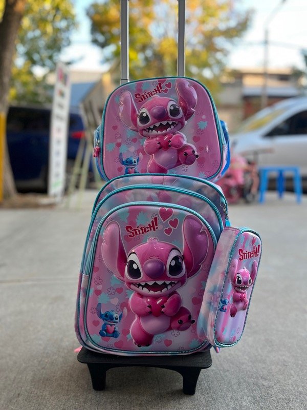 Producto - Mochila con carrito de stich