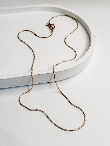 Producto - Cadena CLOE - Acero dorado - 45 cm