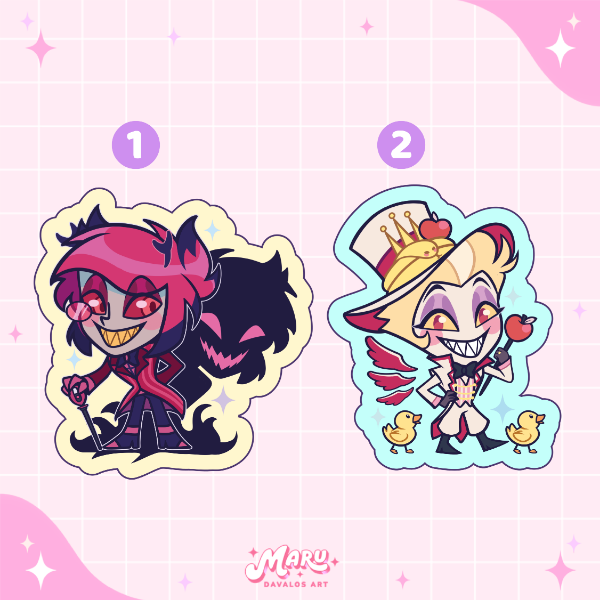 Producto - HAZBIN HOTEL - Stickers