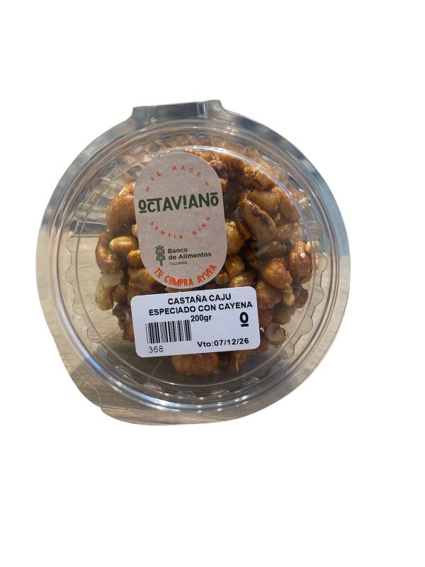 Producto - CASTAÑA CAJU ESPECIADO CON CAYENA