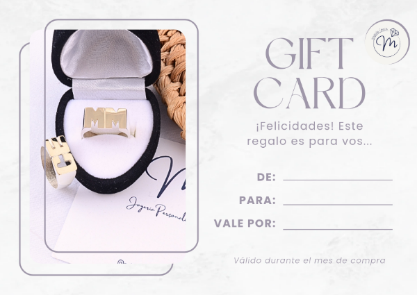 Producto - Gift Card
