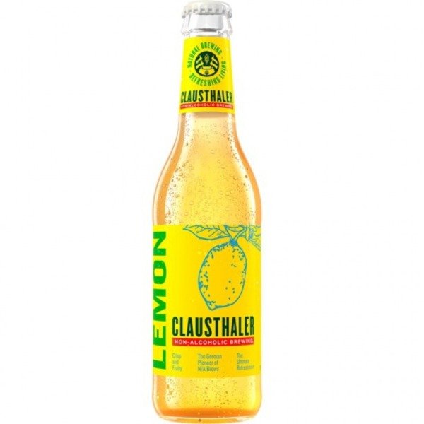 Producto - Clausthaler Lemon Sin Alcohol Porron 330 ml Cerveza Importada Alemania