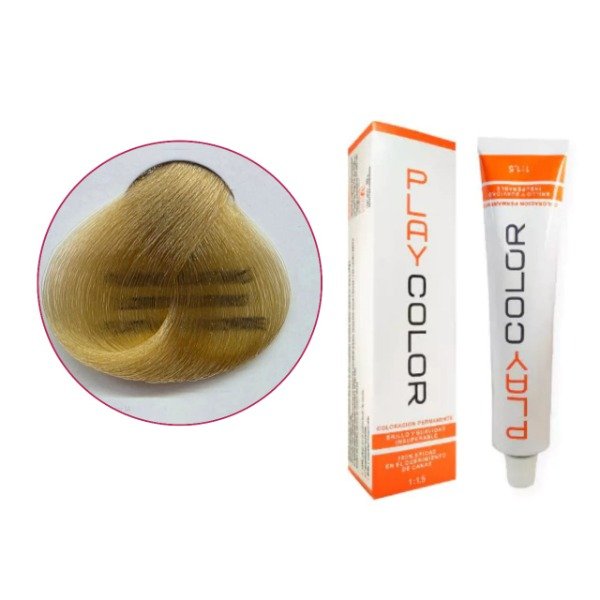 Producto - 10 RUBIO PLATINO PLAY COLOR 60GR