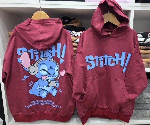 Producto - BUZO STITCH BORDO